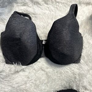 Lane Bryant  Charcoal Gray Bra 40G